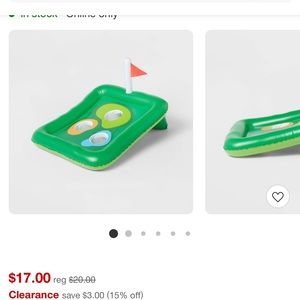 2x20$ Floating putting green sun squad